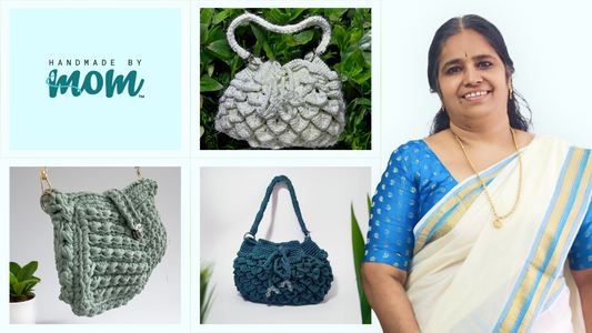 From Threads to Treasures: The Making of Our Handmade Macrame Bags | Handmade by Mom
